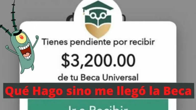 Que hacer si no me llega la beca benito juarez