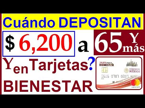 Cuándo depositan en la tarjeta bienestar