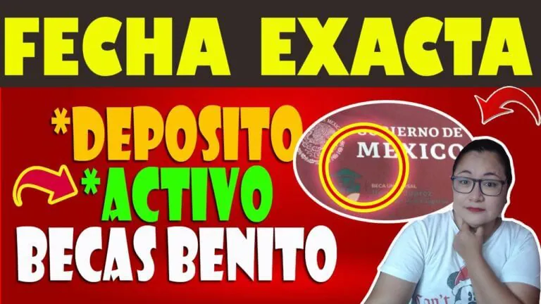 Beca benito juarez deposito