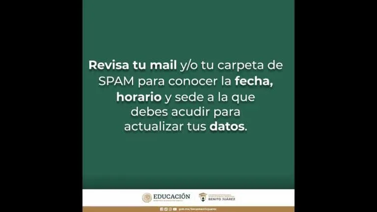 Telefonos de becas benito juarez