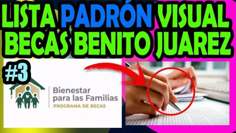 Listas de becas benito juárez