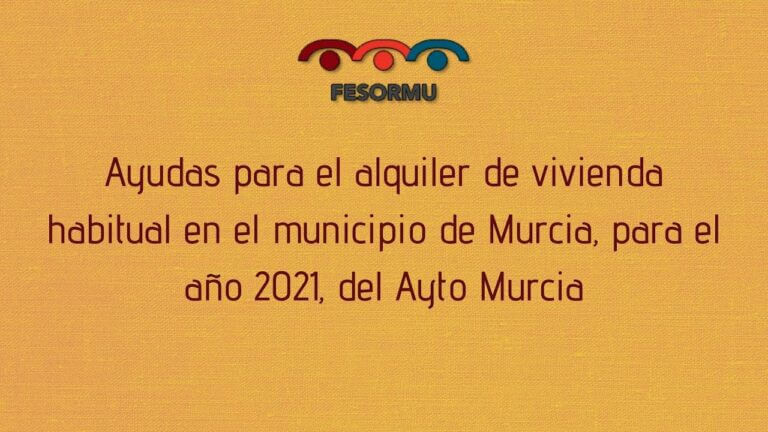 Ayuda alquiler vivienda habitual