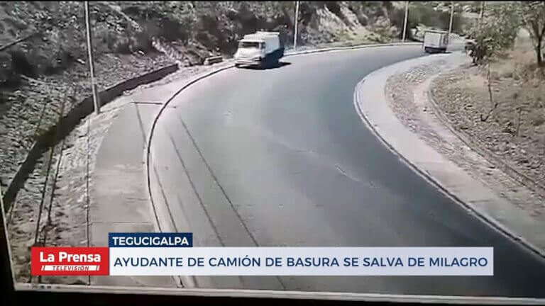 Ayudante de camion de basura