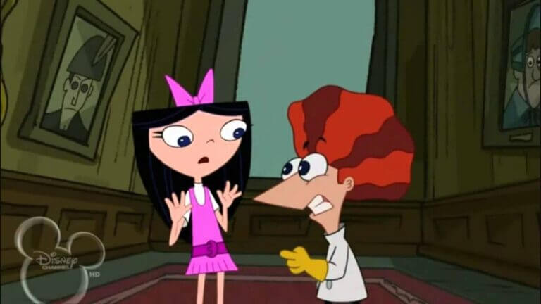 Phineas y ferb un buen susto te ayudara