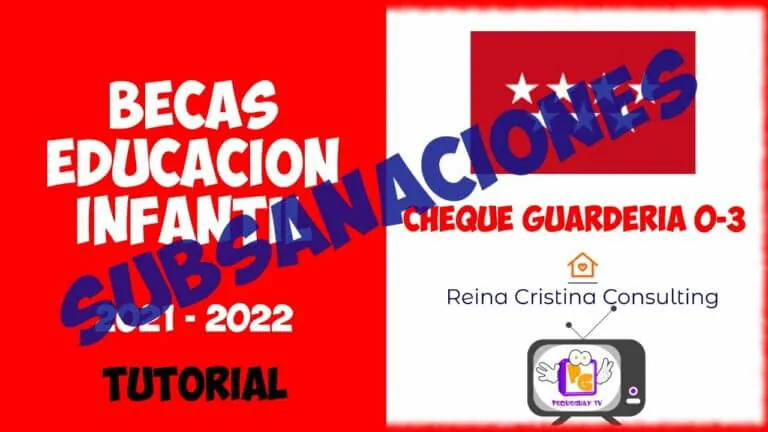 Ayuda cheque guarderia madrid
