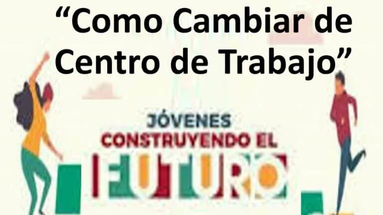 Como puedo cambiar de capacitacion en jovenes construyendo el futuro
