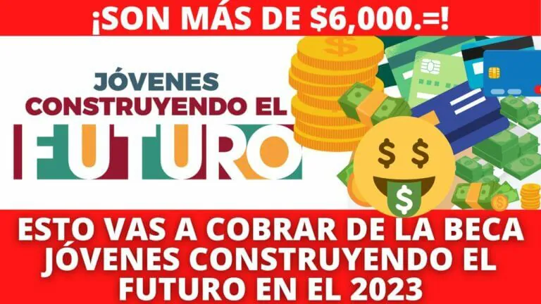 Jovenes construyendo el futuro lista de beneficiarios