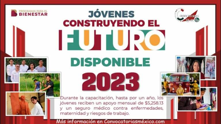 Plataforma jovenes construyendo el futuro 2023 registro