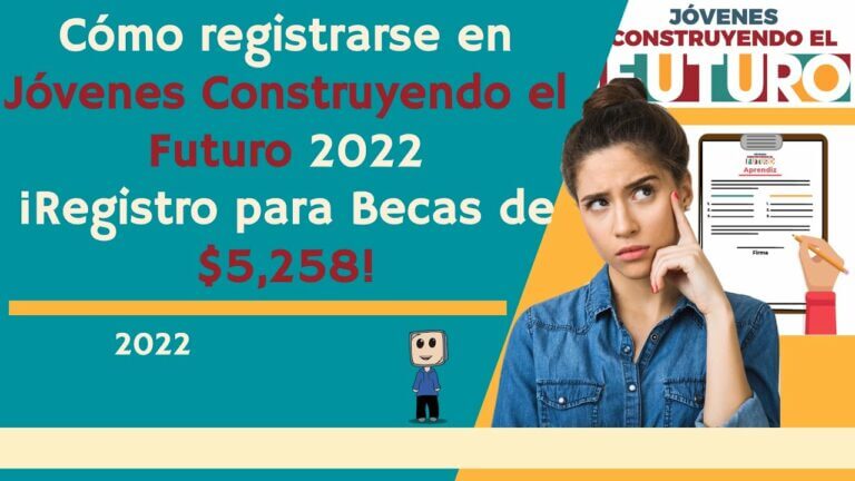 Pagina para becas de jovenes construyendo el futuro