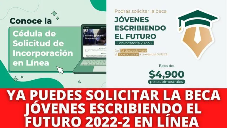Jovenes escribiendo el futuro beca secundaria