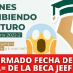 Cuando entregan la beca jovenes escribiendo el futuro