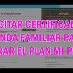 Certificado de vivienda familiar