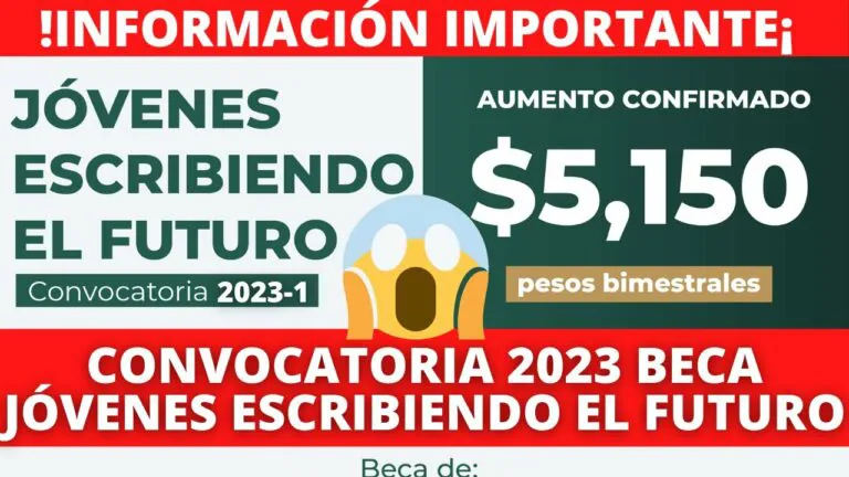 Beca jovenes escribiendo el futuro preparatoria