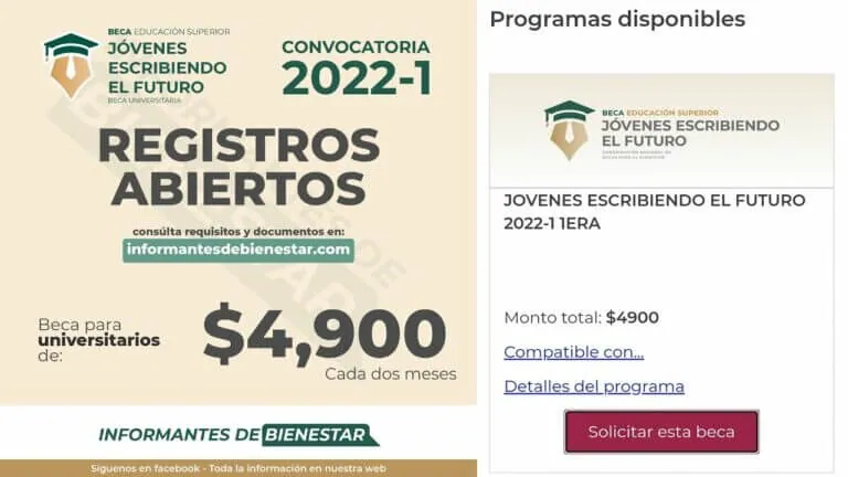 Inscripcion beca jovenes escribiendo el futuro