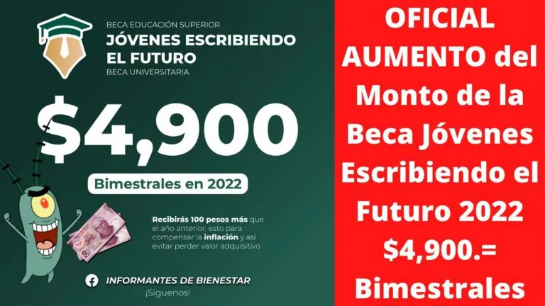 Cuanto da la beca jovenes escribiendo el futuro