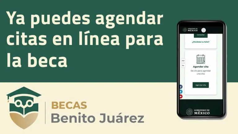 ¡Consigue tu beca Benito Juárez hoy! ¡Solicita tu cita!