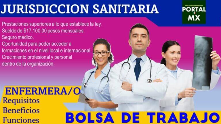 Bolsa de trabajo para el sector salud se abre en Jurisdicción Sanitaria