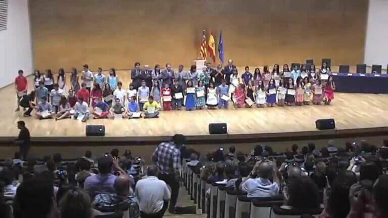 Entrega de Premios Extraordinarios de Primaria en la Comunitat Valenciana