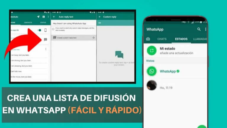 Cómo solucionar Lista de Difusión WhatsApp Web que no aparece