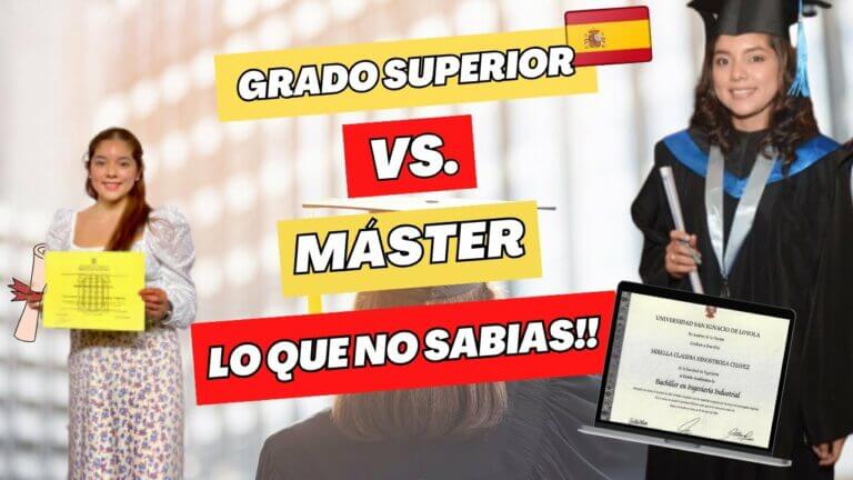 ¿Se Puede Hacer un Máster con un Grado Superior?