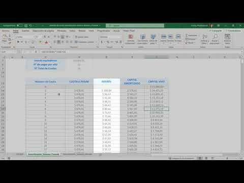 Simulador hipoteca Excel: Sistema Francés Eficiente