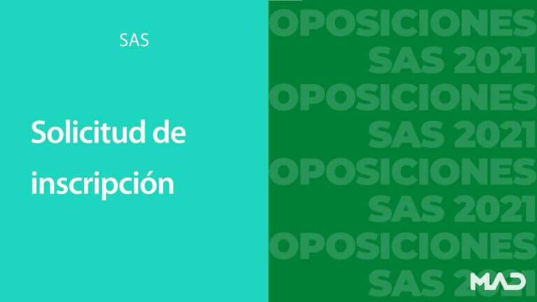 Inscripción Oposiciones SAS: Todo lo que necesitas saber