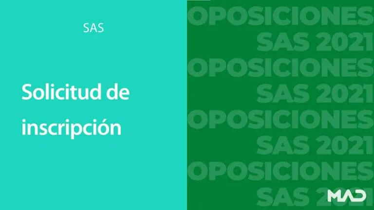 Inscripción Oposiciones SAS: Todo lo que necesitas saber
