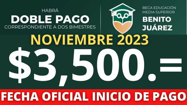 Fecha de pago de becas: Lo que necesitas saber